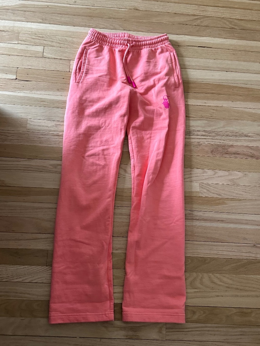 Off white pink coral sweatpants